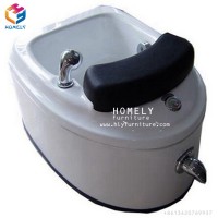 Hly Small Size Countertop Rostone Foot Basin massage foot bowl pedicure foot bowl for Salon beauty